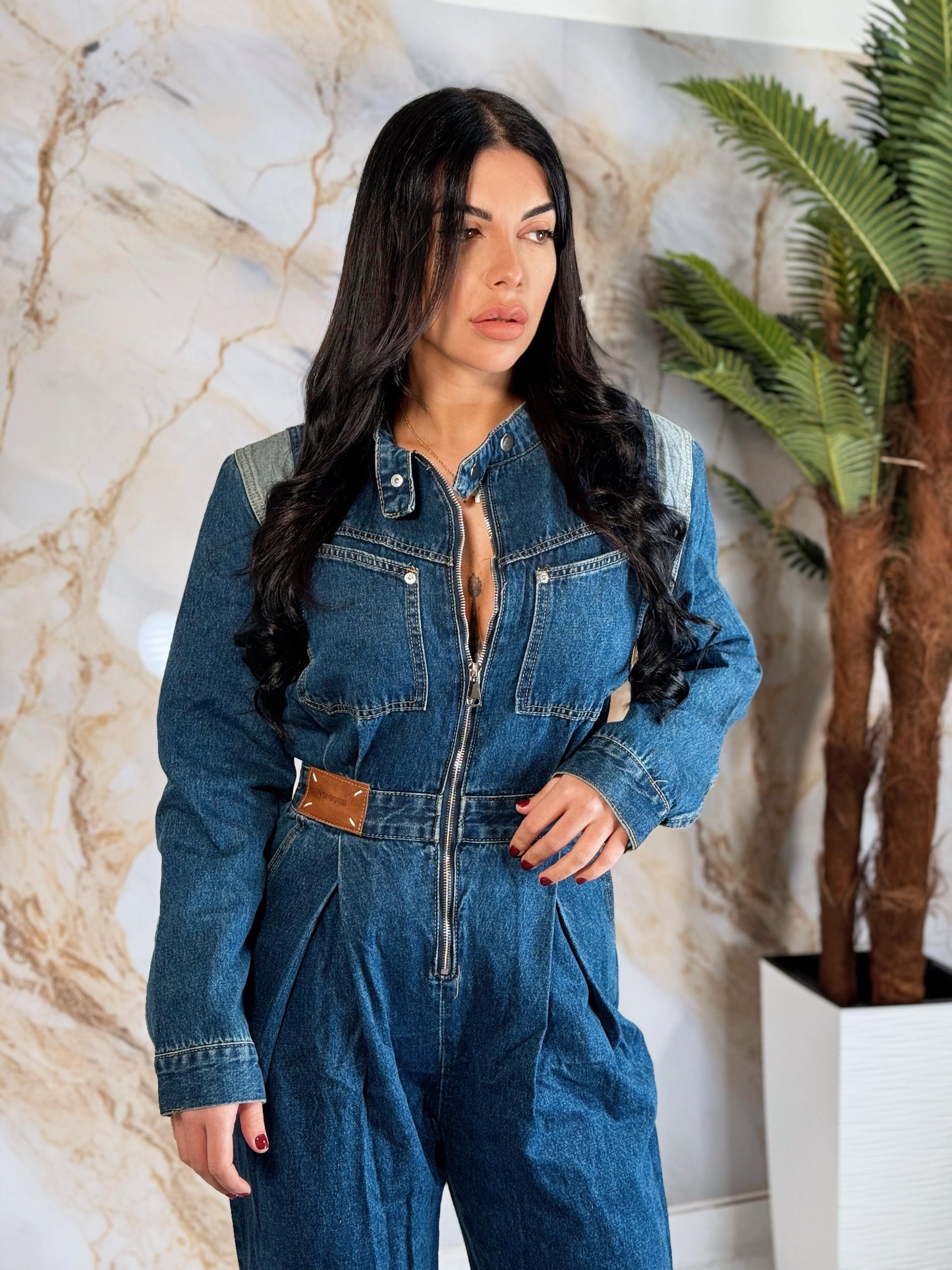 JUMPSUITE DENIM