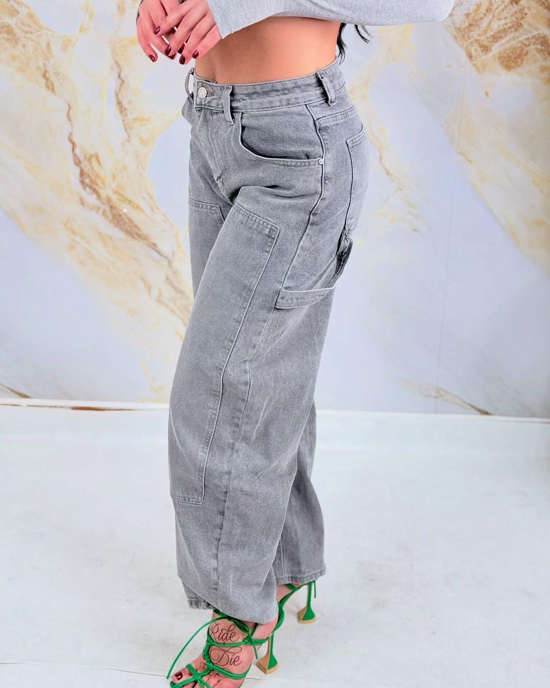 JEANS GREY