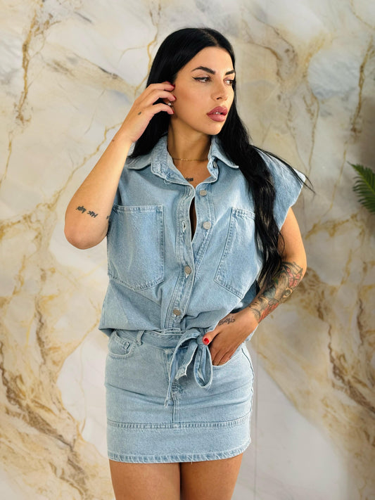 COORDINATO AZZURRA