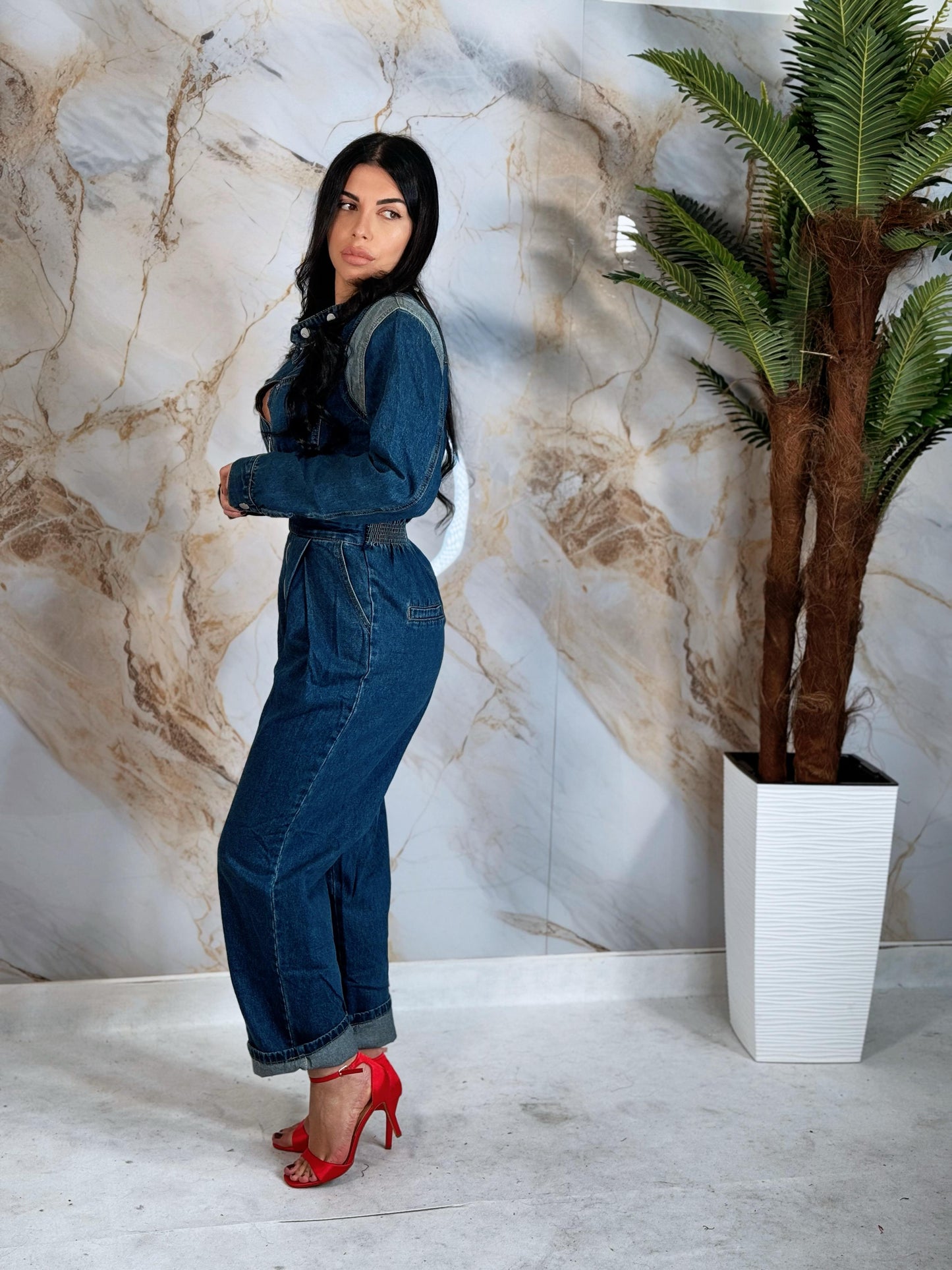 JUMPSUITE DENIM