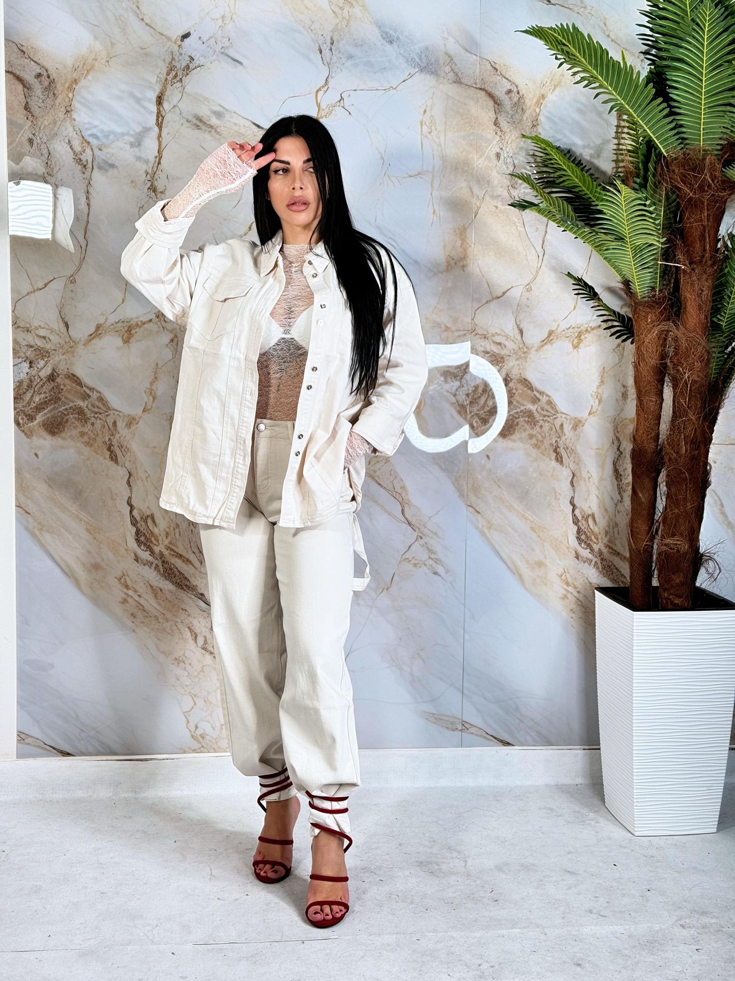 COORDINATO CREAM